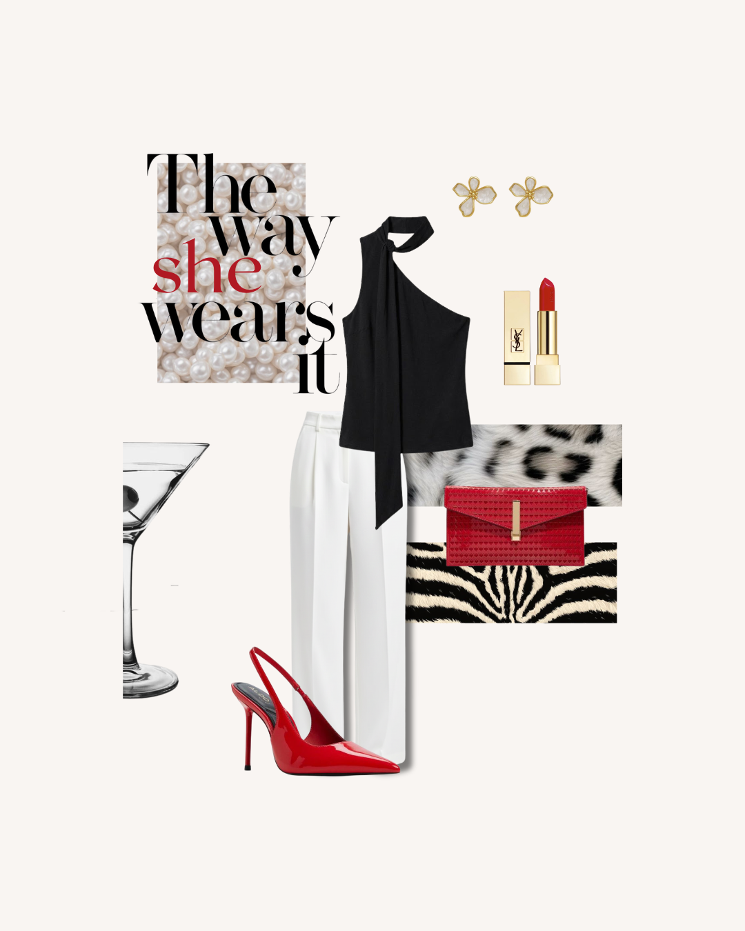 The way she wears it